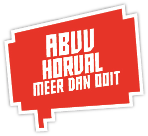 ABVV-HORVAL Meer dan ooit - logo